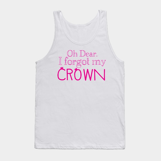 Oh dear I forgot my Crown Tank Top by jazzydevil